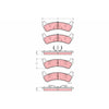 TRW Cotec Brake Pad Set GDB4123