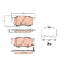 TRW Brake Pad Set GDB3226DT
