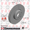 Zimmermann OE Coat Z Brake Rotor Single 348mm Front RH