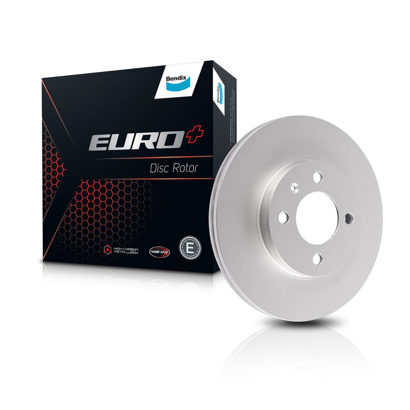 Bendix Euro+ Brake Rotor Pair 256mm Front BR446 Euro+