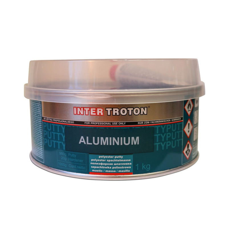 Troton 2K Body Filler With Aluminium Particles 1Kg T1223