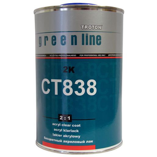 Troton Ct838 Ms Clear Coat 2:1 1L T7208