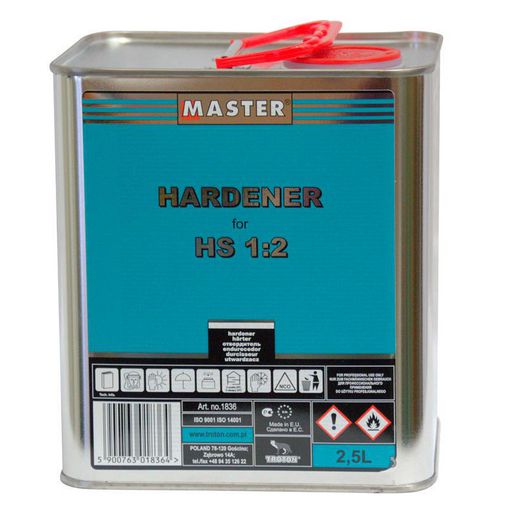 Mastertool Hs Acrylic Clear Coat Hardener Standard 2.5L