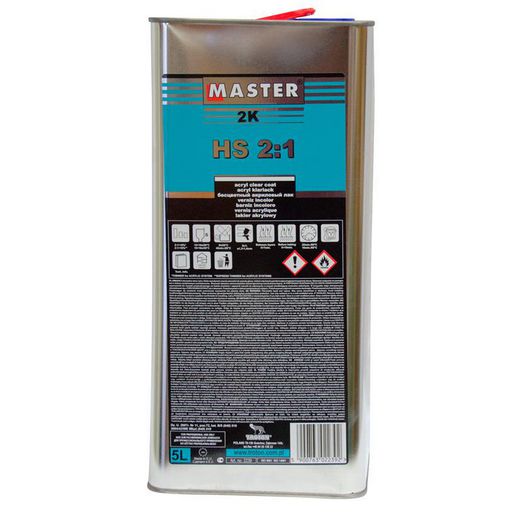 Mastertool Premium Hs Arylic Clear Coat 2:1 5L M2239