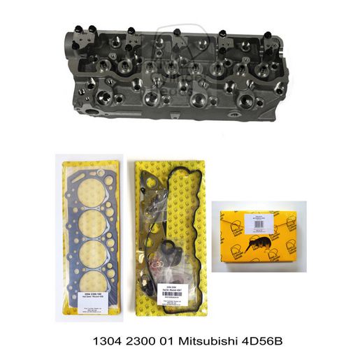 Kiwi Cylinder Head Combo - Mitsubishi 4D56B 1/2 Rn