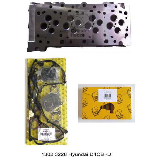 Kiwi Cylinder Head Combo - Hyundai D4Cb -D (H, Hs, Hb)