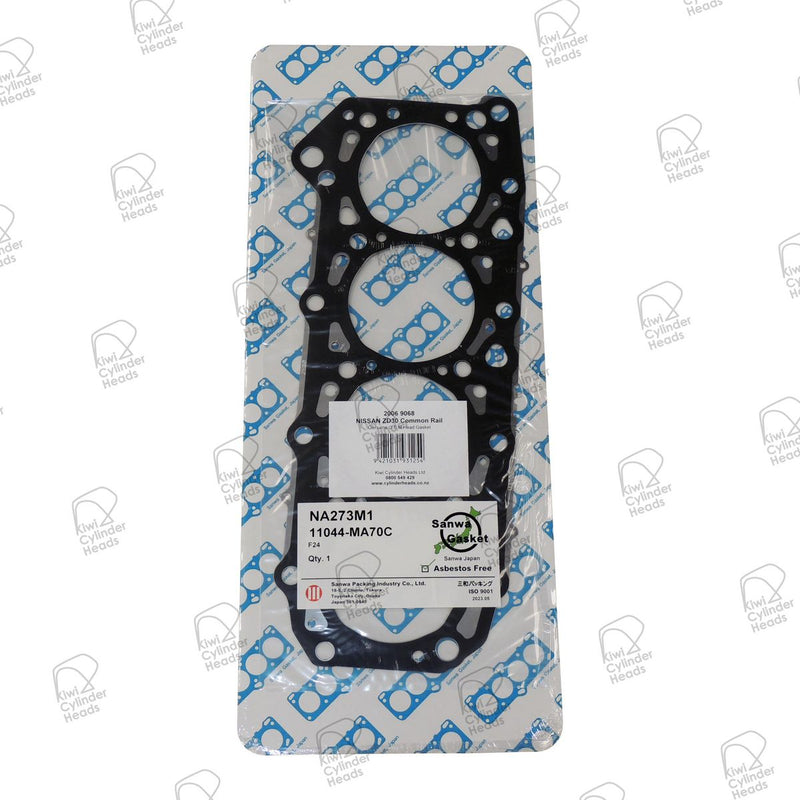 Kiwi Head Gasket-Nissan Zd30 Cr Genuine Grade C 0.75Mm