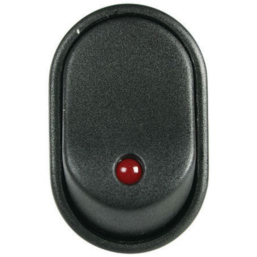 OEX Rocker Switch On/Off Spst Red Illumination ACX1971BL