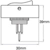 OEX Rocker Switch On/Off Spst ACX1969BL