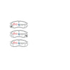 DBA Street Series Brake Pad Set Front DB1249SS