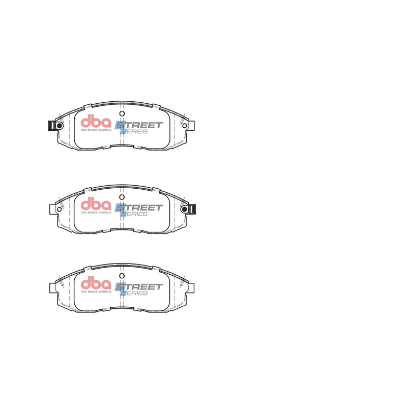 DBA Street Series Brake Pad Set Front DB2160SS