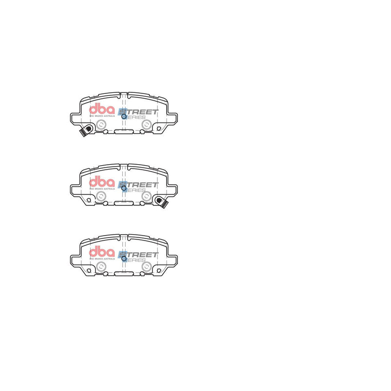 DBA Street Series Brake Pad Set Rear DB2355SS