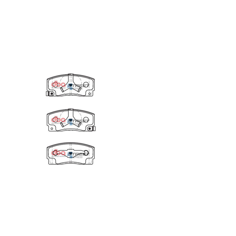 DBA Street Series Brake Pad Set Front DB1125SS