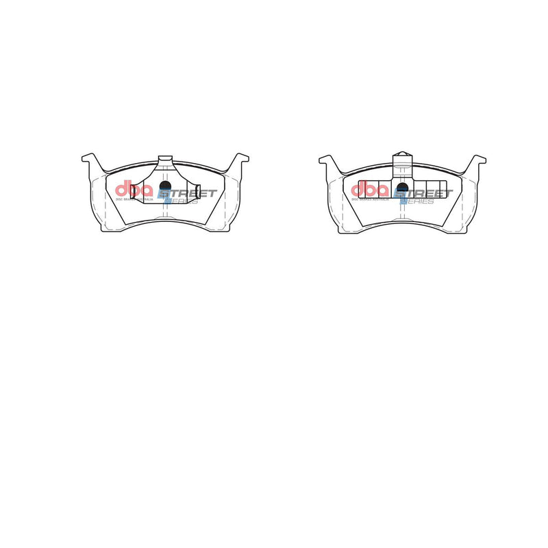 DBA Street Series Brake Pad Set Front DB1108SS