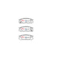 DBA Street Series Brake Pad Set Rear DB1186SS
