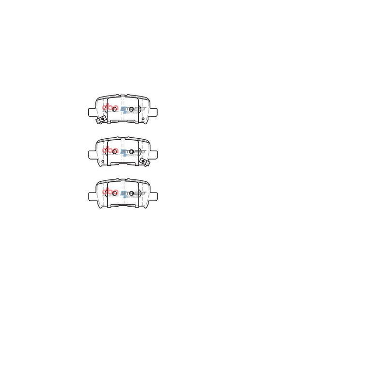 DBA Street Series Brake Pad Set Front DB1440SS