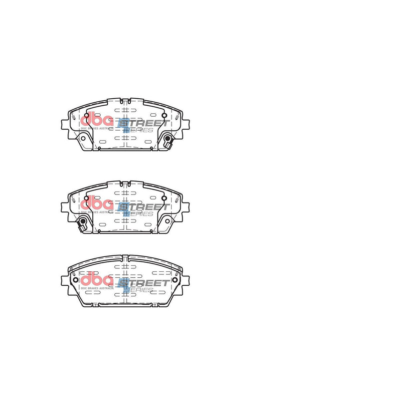 DBA Street Series Brake Pad Set DB15046SS