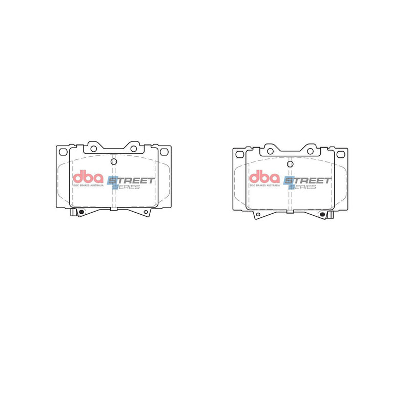 DBA Street Series Brake Pad Set Front DB1365SS