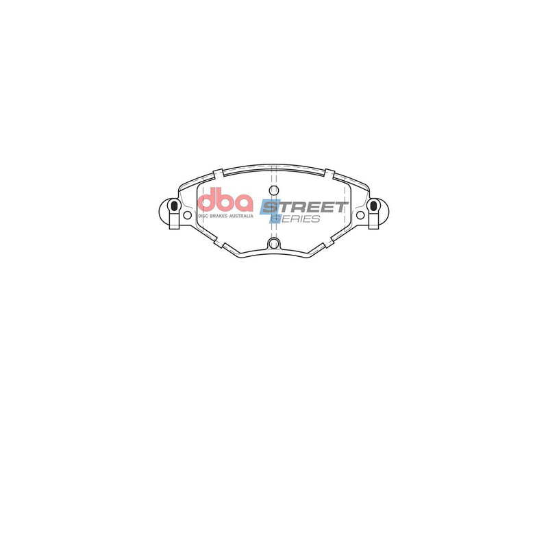 DBA Street Series Brake Pad Set Front DB2016SS