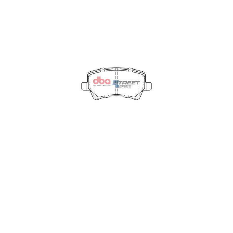 DBA Street Series Brake Pad Set Rear DB2234SS