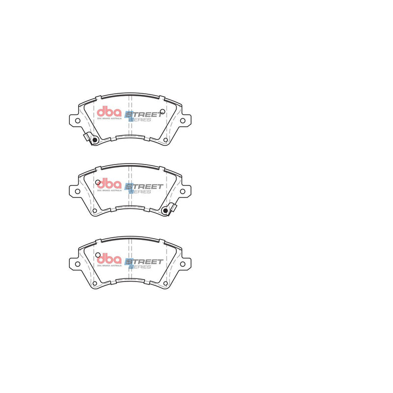 DBA Street Series Brake Pad Set Front DB1714SS
