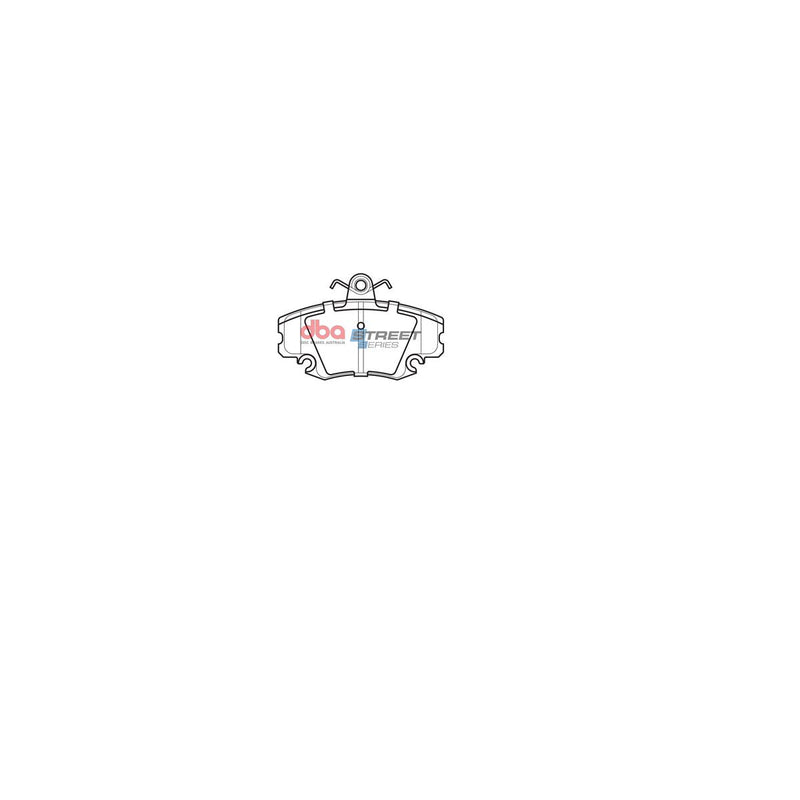 DBA Street Series Brake Pad Set Front DB1711SS