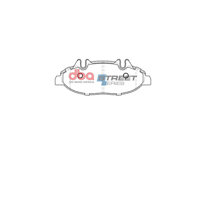 DBA Street Series Brake Pad Set Front DB1965SS