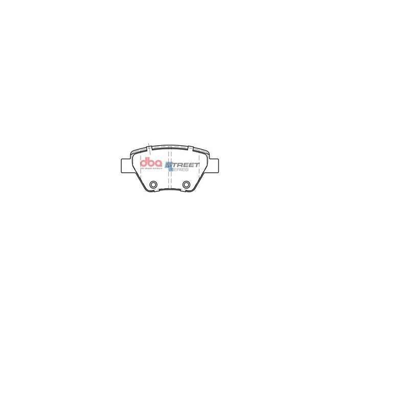 DBA Street Series Brake Pad Set Rear DB2211SS