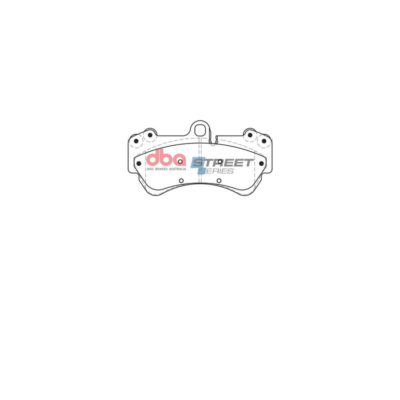 DBA Street Series Brake Pad Set Front DB1676SS