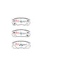 DBA Street Series Brake Pad Set Rear DB1862SS