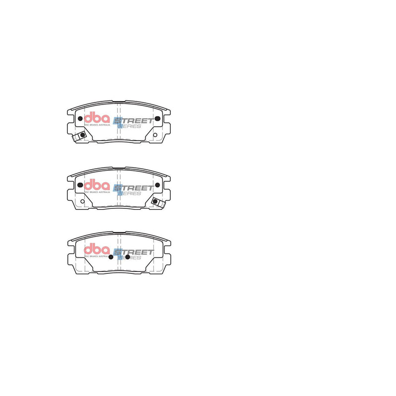 DBA Street Series Brake Pad Set Rear DB1862SS