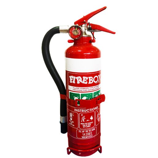 Firebox Fire Extinguisher 1Kg Dry Chemical Powder Abe