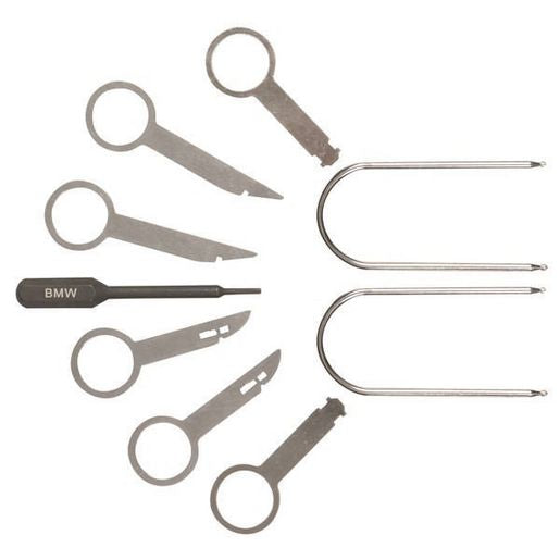 Toledo Radio Removal Tool Set European Vehicles 9 Piece