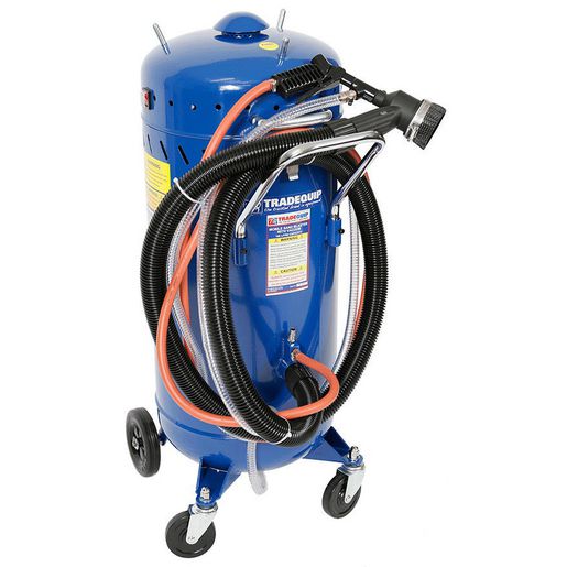 Trade Quip Mobile Blasting Kit With Vacuum 105L 3033T