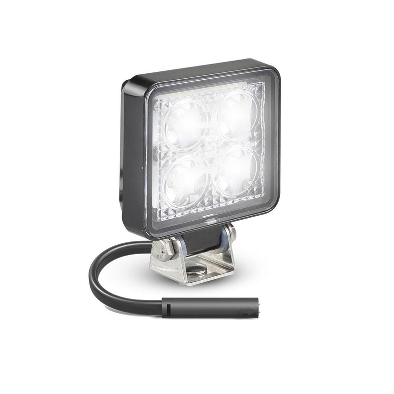 LED Autolamps Square Work/Reverse Lamp 7312BMCSB
