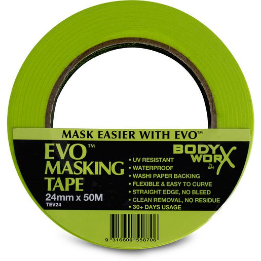 GPI EVo Masking Tape - 24mm X 50M TEV24