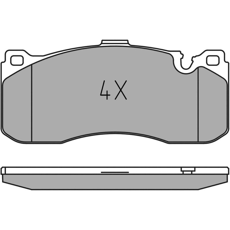 Meyle Brake Pad Set 025 243 1617/PD