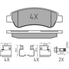 Meyle Brake Pad Set 025 244 6519/PD