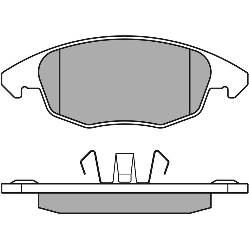 Meyle Original Brake Pad Set Front 025 245 3818