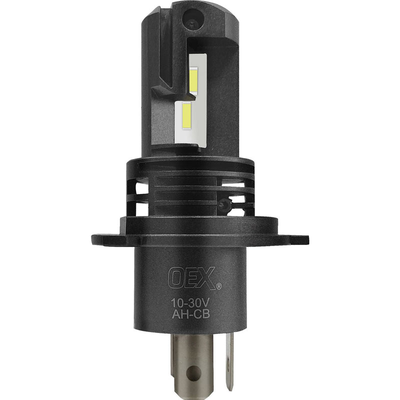 OEX 12/24V LED H4 4000Lm 6000K Globe Headlight