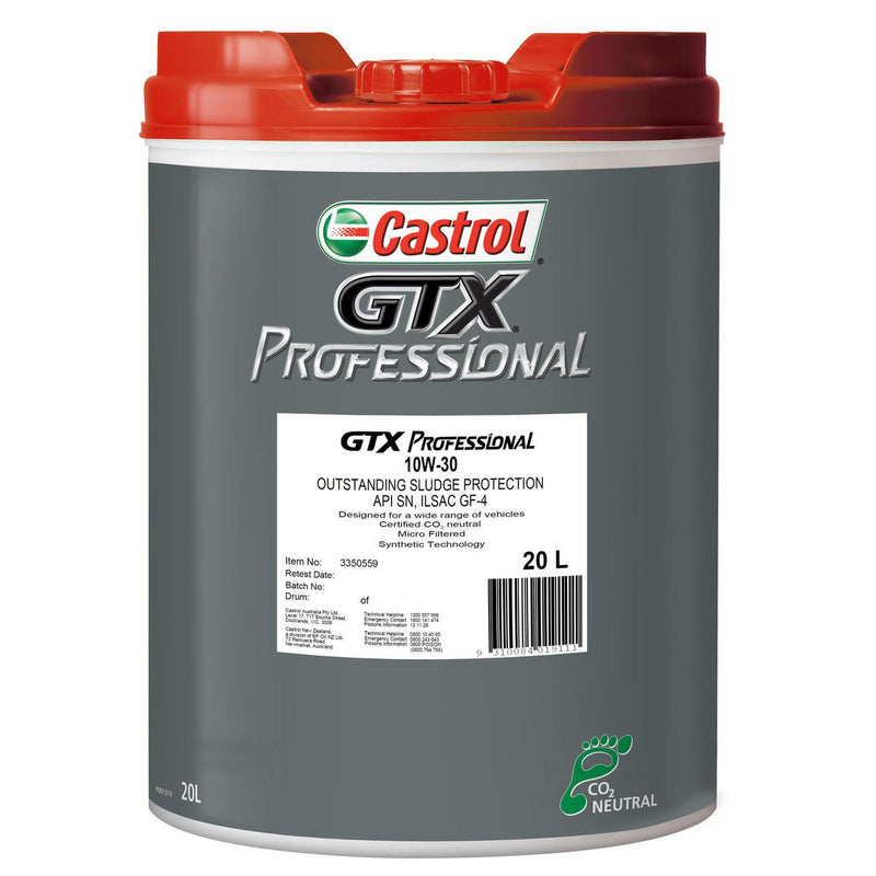 Castrol GTX Professional 10W-30 Engine Oil 20L 3350559