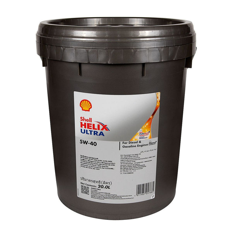 Shell Lubricants Helix Ultra 5W40 Full-Syn Engine Oil SP