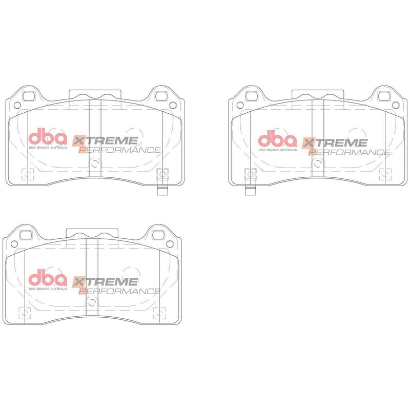 DBA Xtreme Performance Brake Pad Set DB15025XP