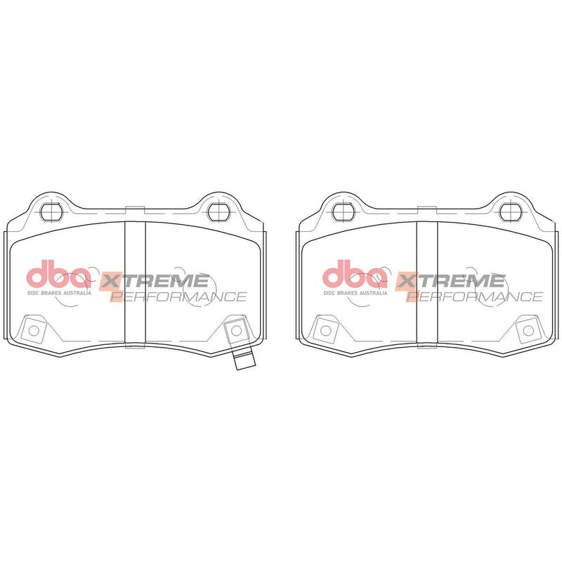 DBA Xtreme Performance Brake Pad Set DB15041XP