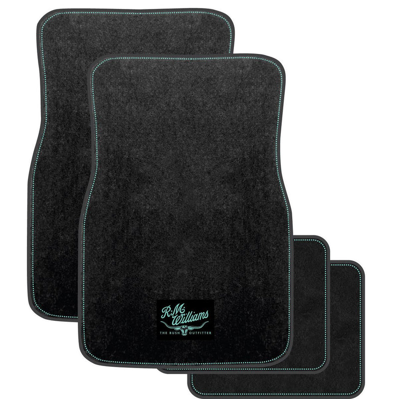 R.M. Williams Carpet Floor Mat Set Front & Rear