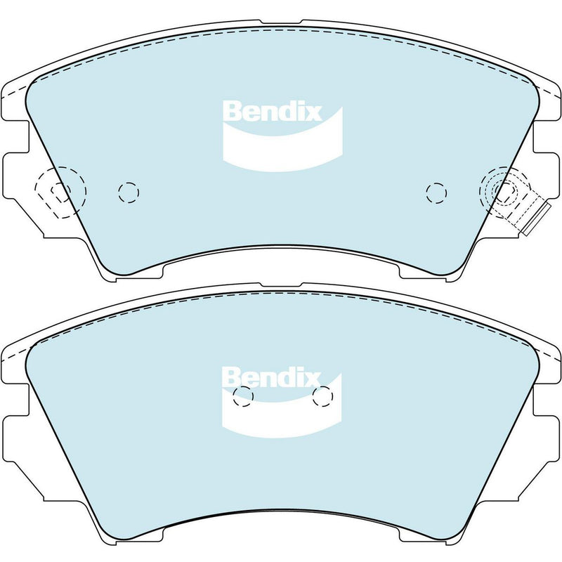 Bendix General Ct Brake Pads DB1925 GCT