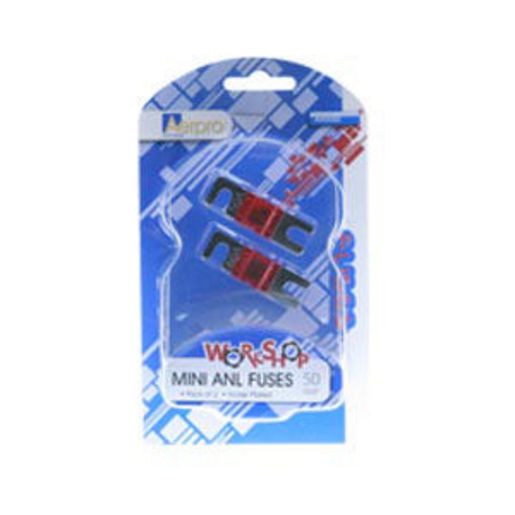 Aerpro Mini ANL Fuses 50A 2pk AMA50