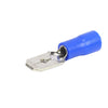 Aerpro Spade Terminal Male 6.4mm Blue 100pc APSM63B