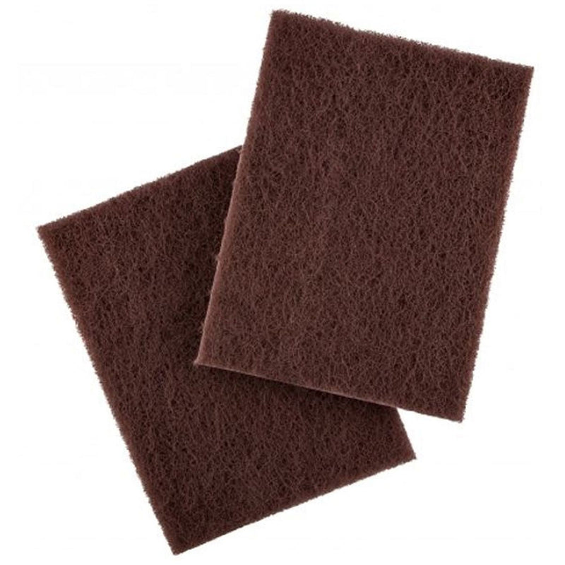 GRP Moroon Abrasive Hand Pad 320 grit 6 x 9 inch 2 Pack