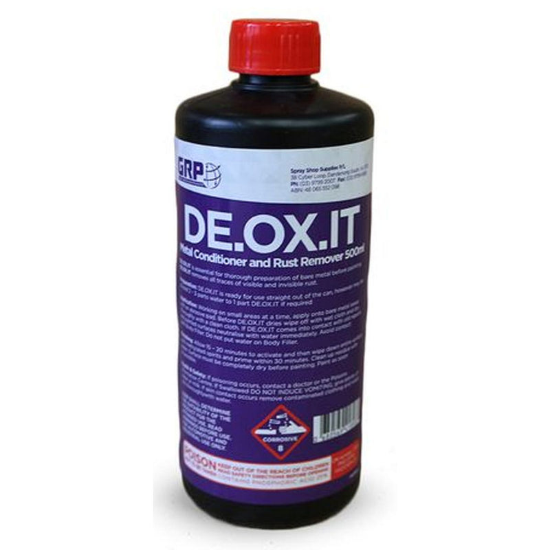 GRP Deoxidine and Metal Conditioner 500ml DEOX500